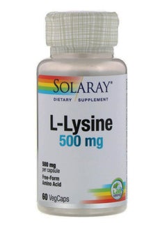 L-Lysine Dietary Supplement - 60 VegCaps