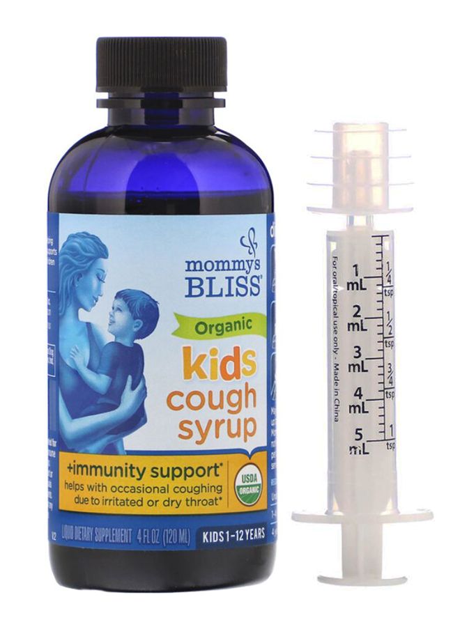 Mommy's Bliss Organic Cough Syrup Plus Immunity Support