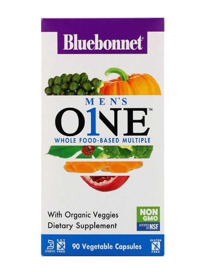Bluebonnet Nutrition - One Whole Food Based Supplement - 90 Capsules - Image 1