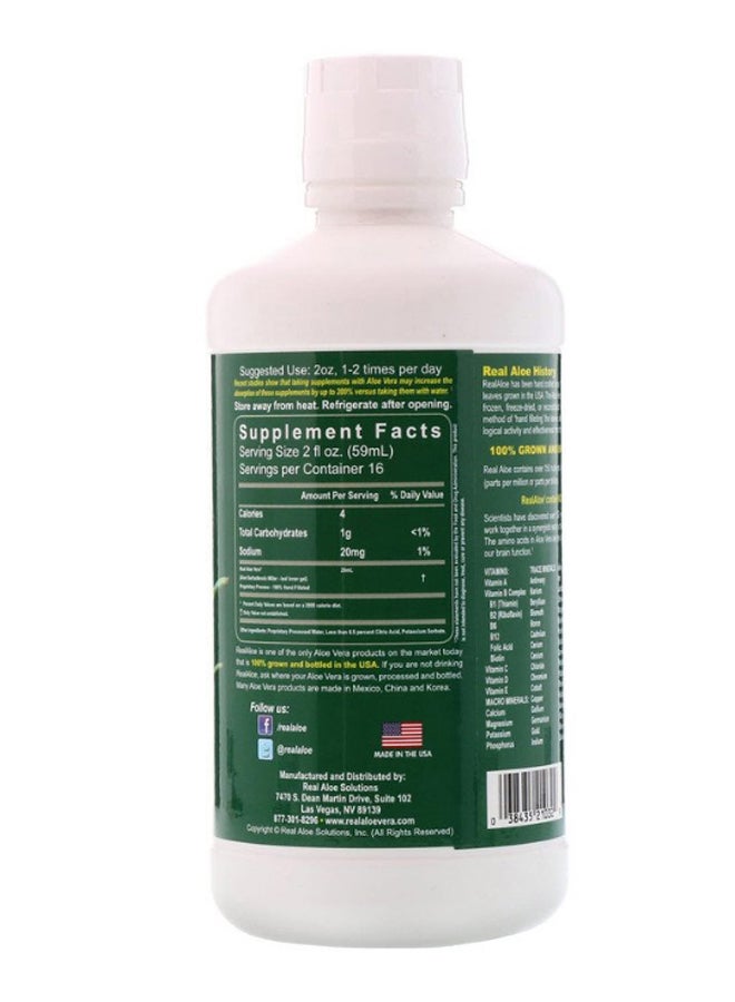 Real Aloe - Organically Grown In Southern California Juice - Image 1