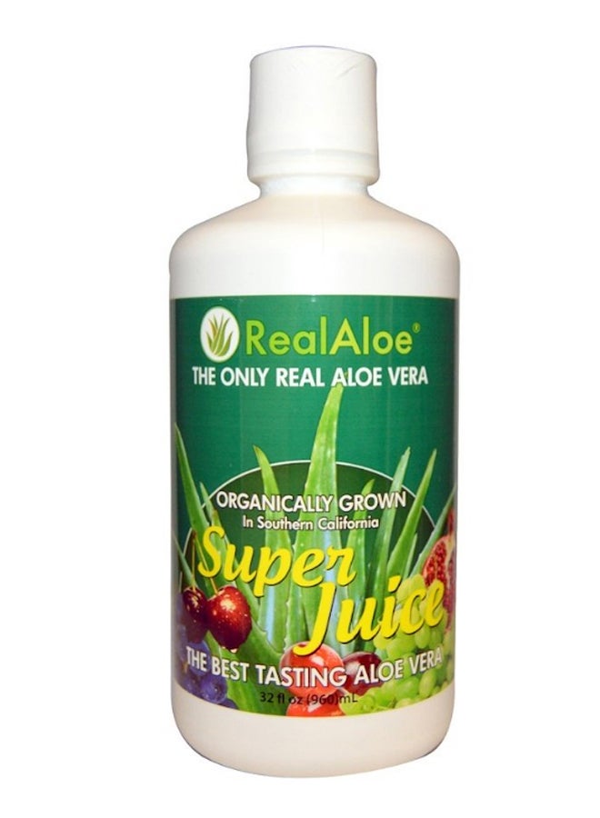 Real Aloe Organically Grown In Southern California Super Juice  - Image 1