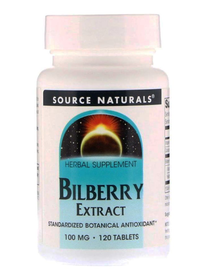 سورس ناتشورالز مكمل غذائي بخلاصة توت العنبية - 120 قرصاً - Image 1