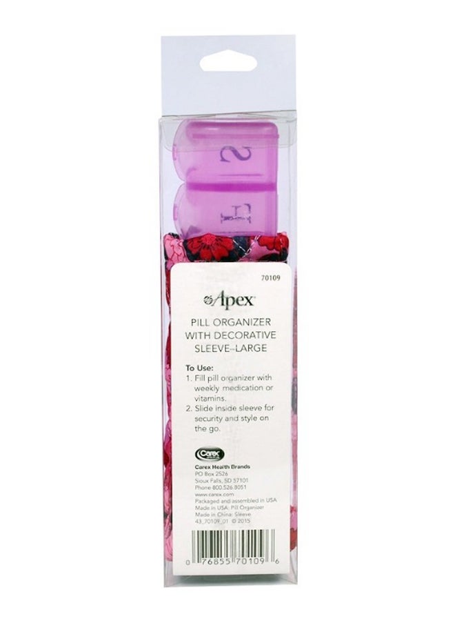 APEX 7-Day Pill Organizer With Decorative Sleeve  - Image 3
