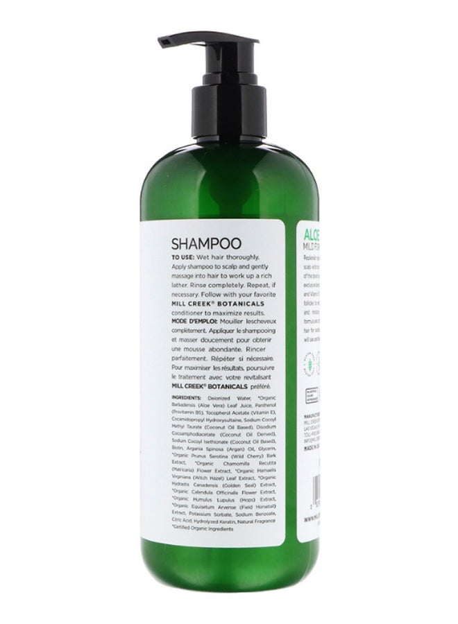 Mill Creek Botanicals - Aloe Vera Mild Formula Shampoo 414ml - Image 1