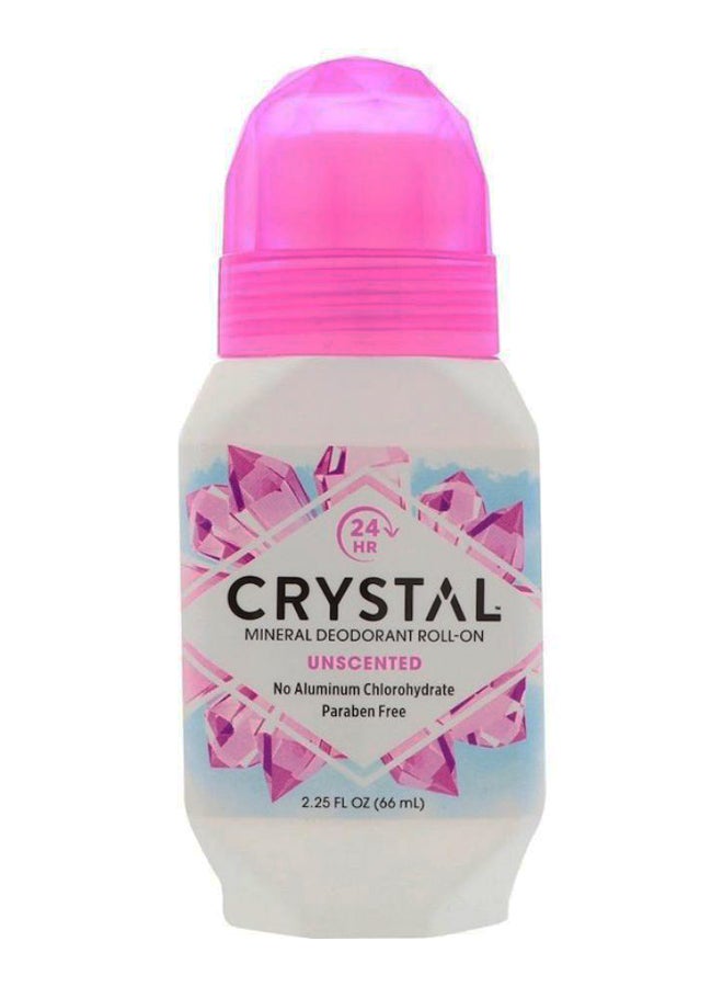 Crystal Mineral-Enriched Deodorant Roll-On, Unscented, 2.25 fl oz Packaging May vary 66ml - Image 1
