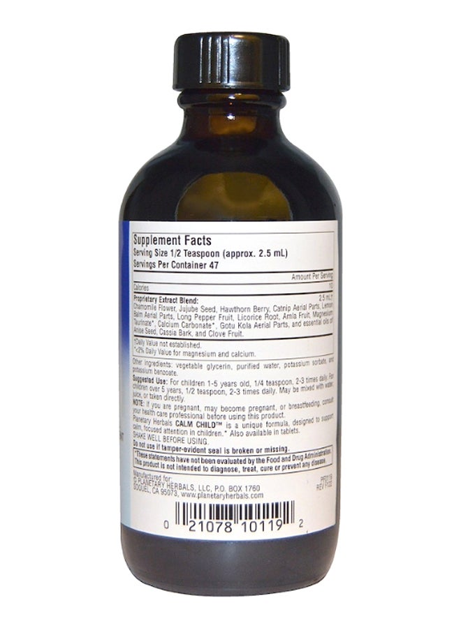 PLANETARY HERBALS Calm Child Herbal Syrup  - Image 2
