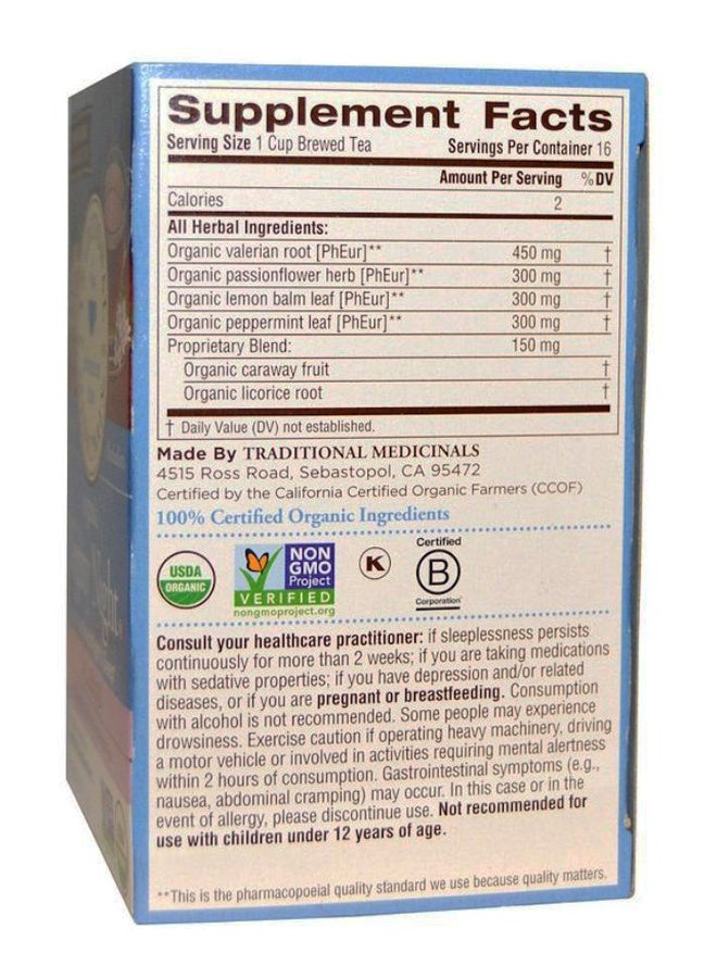 Traditional Medicinals Organic Naturally Caffeine Free Herbal Tea - 16 Bags - Image 2
