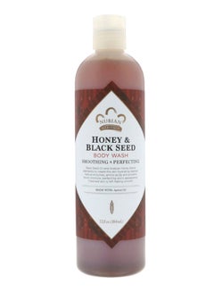 Nubian Heritage Honey And Black Seed Body Wash 384ml  - Image 1