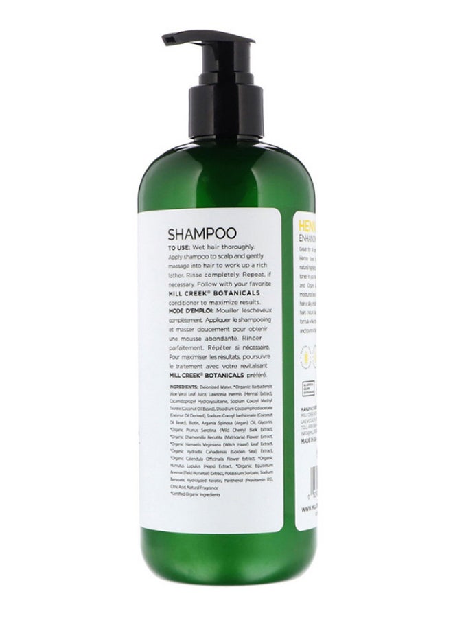 Mill Creek Botanicals Henna Enhancing Formula Shampoo 414ml - Image 2