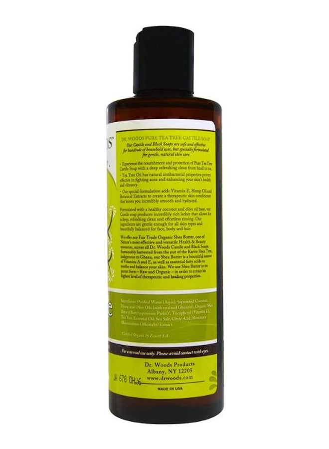 Dr. Woods Tea Tree Castile Liquid Body Soap  - Image 2