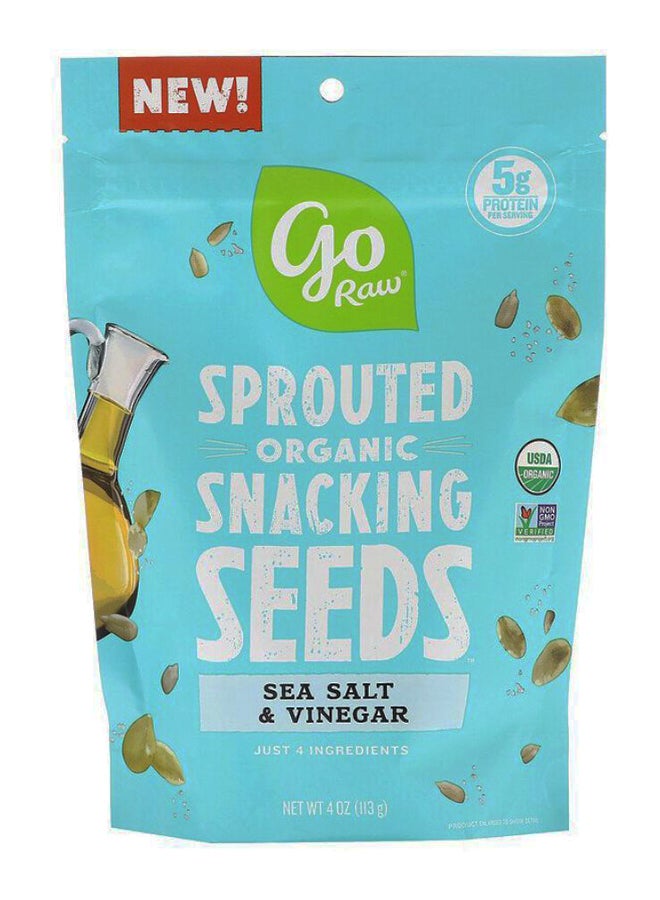 Go Raw Organic Sprouted Snacking Seeds Sea Salt And Vinegar - Image 1