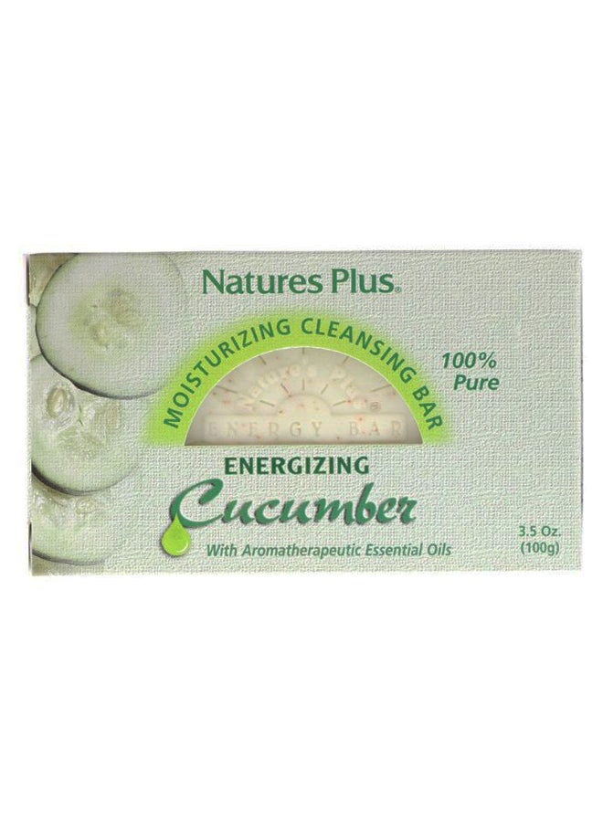 ناتشرز بلاس لوح صابون منظف ومرطب بالخيار 100جرام - Image 1