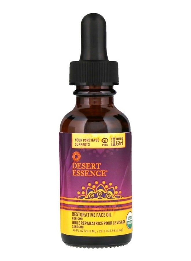 DESERT ESSENCE Restorative Face Oil 28.3ml  - Image 1