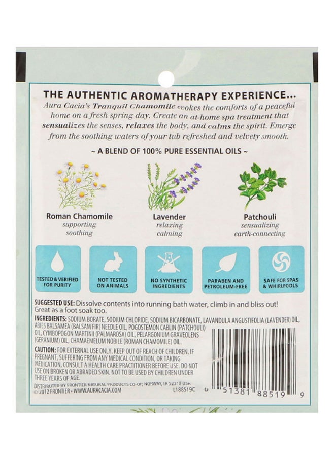 Aura Cacia Aromatherapy Tranquil Chamomile Mineral Bath  - Image 2