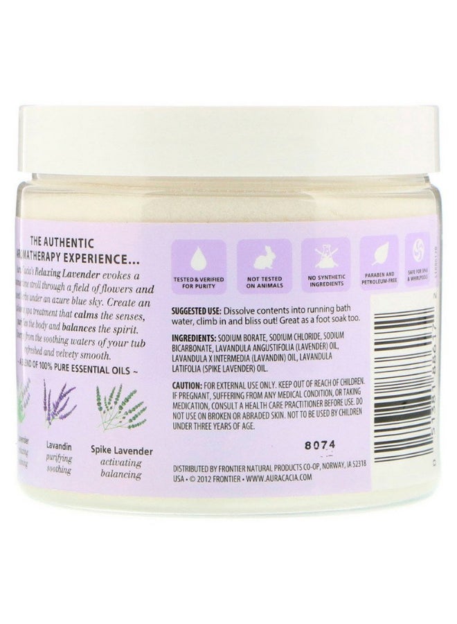 Aura Cacia Aromatherapy Relaxing Lavender Mineral Bath - Image 2