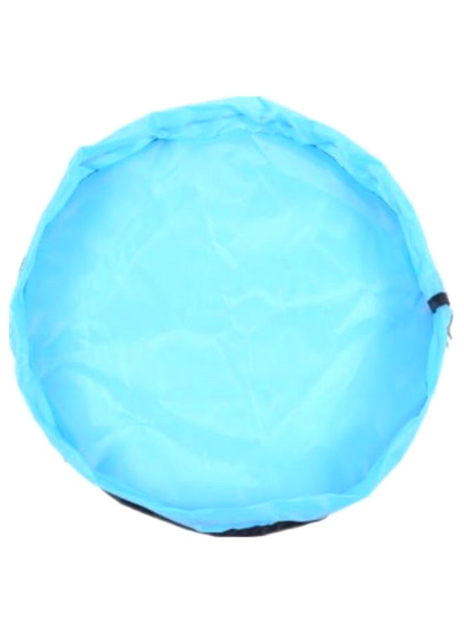 Foldable Multi-Purpose Storage Bag Blue 15 x 15cm - Image 1
