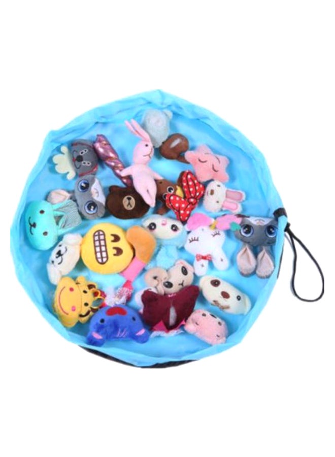 Foldable Multi-Purpose Storage Bag Blue 15 x 15cm - Image 2