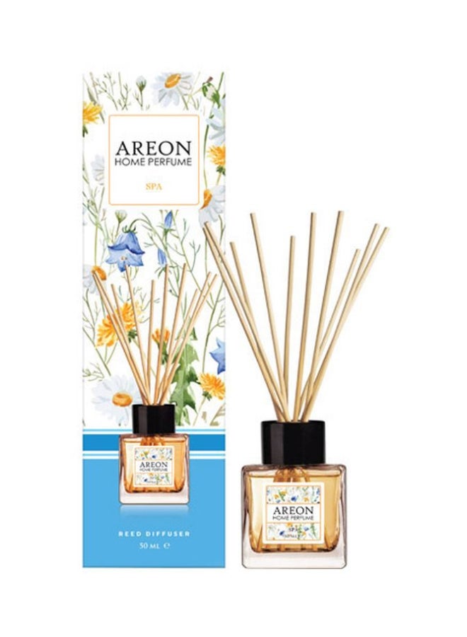Areon - Reed Diffuser With Incense Sticks Spa Yellow 50ml - Image 1