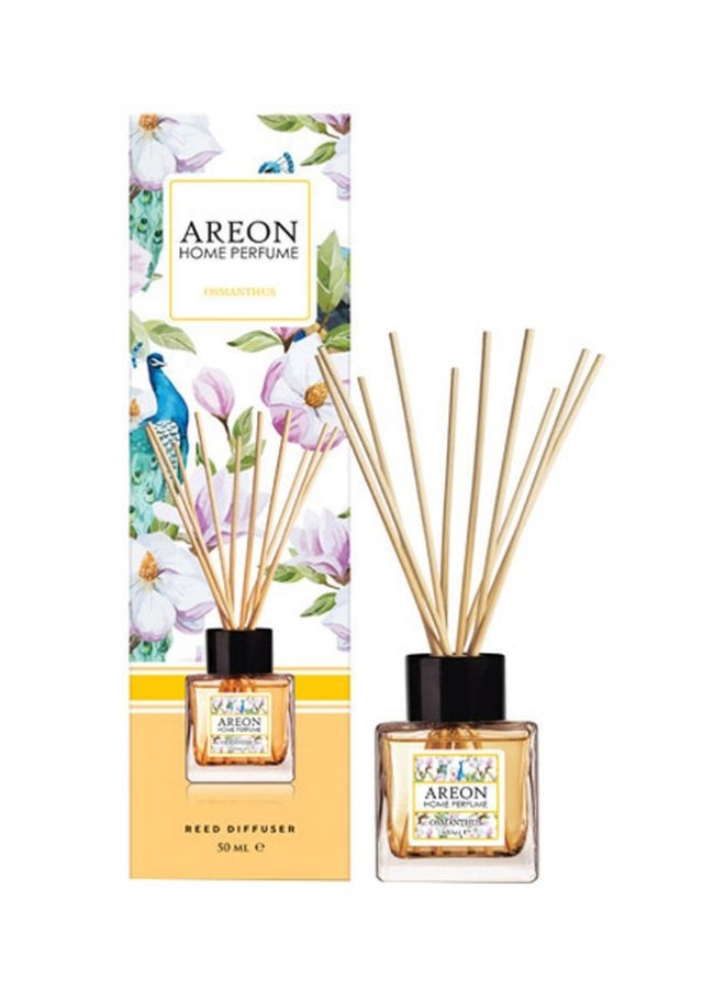 Areon - Reed Diffuser With Incense Sticks Osmanthus Yellow 50ml - Image 1