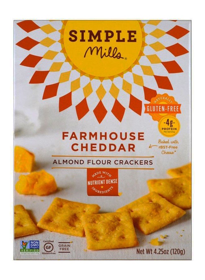 Simple Mills Naturally Gluten-Free Almond Flour Crackers - Image 1