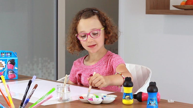 مابد لوحة الألوان المائية كولور بيبس مع فرشاة متعدد الألوان - Image 5