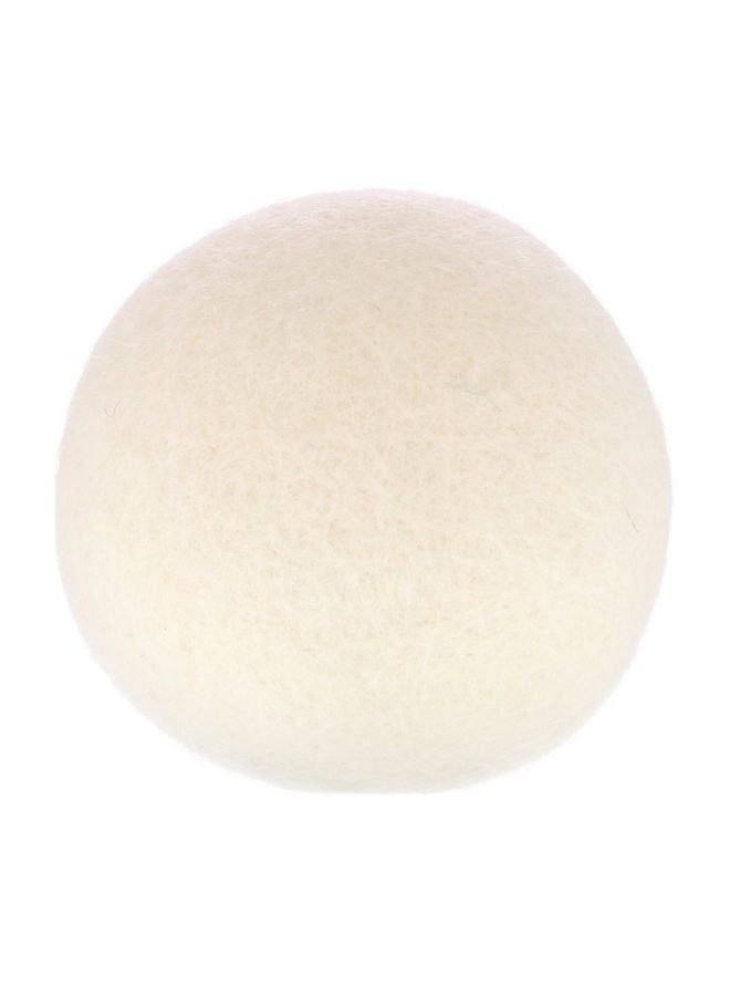 MOLLY'S SUDS Pack Of 3 Wool Dryer Balls Beige 6.6inch 