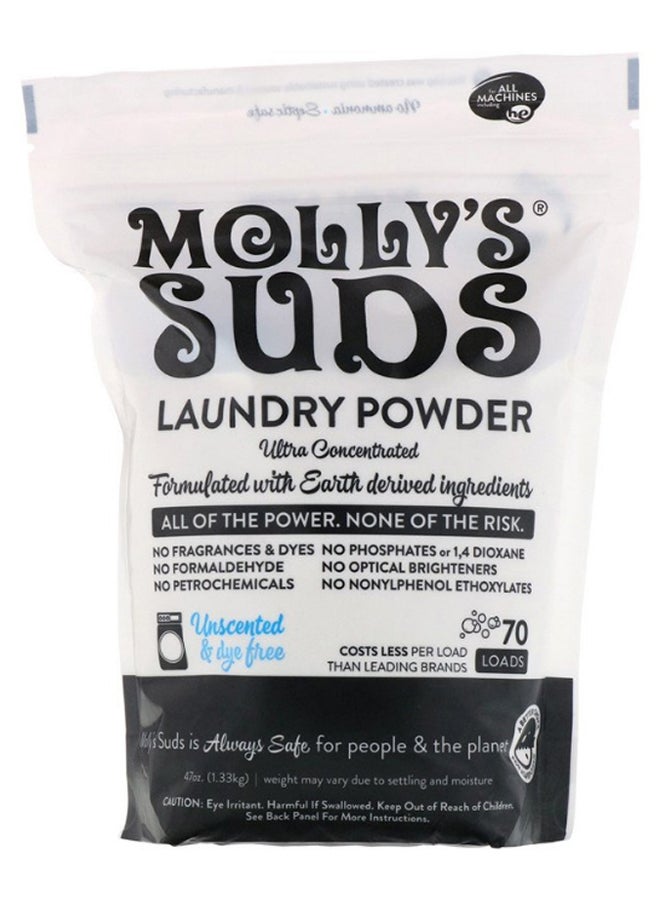MOLLY'S SUDS Ultra Concentrated Laundry Powder Multicolour 1.33kg  - Image 1