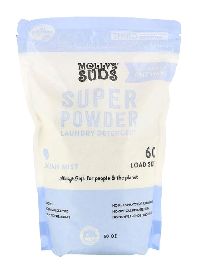 MOLLY'S SUDS Ocean Mist Super Powder Laundry Detergent Beige  - Image 1