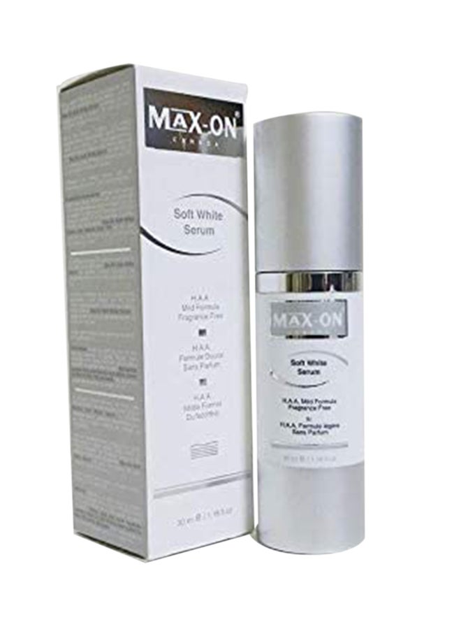 MAX-ON SOFT WHITE SERUM 30ml 