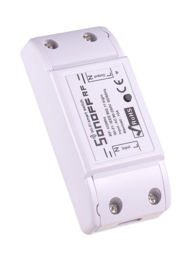 SONOFF WiFi Smart Switch With Remote Controller White 8.8x3.8x2.3cm - Image 2
