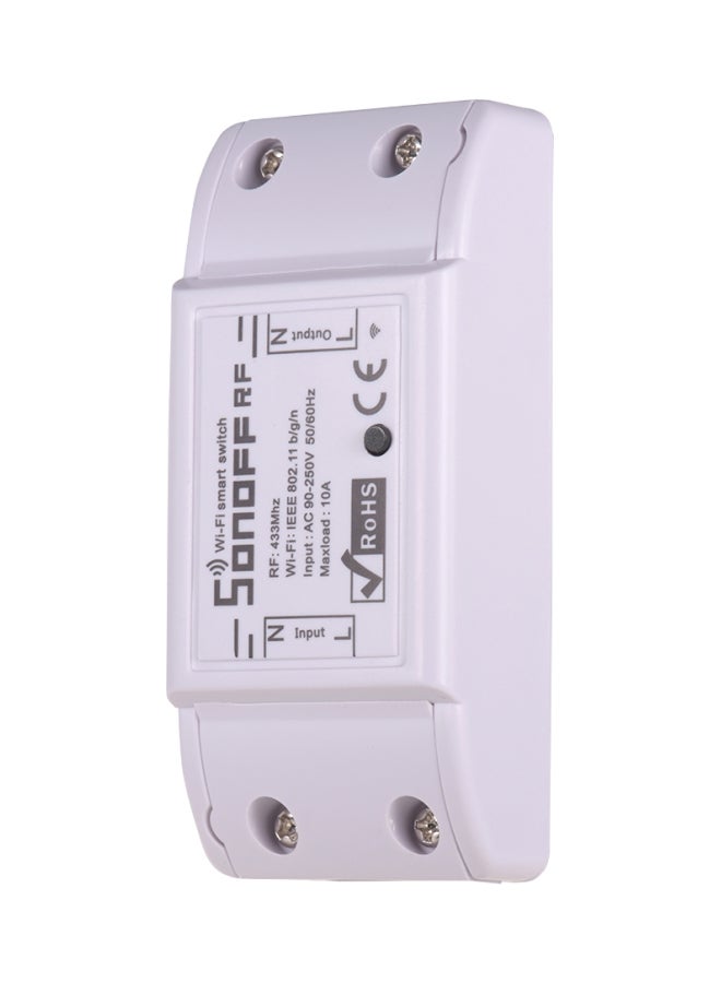 SONOFF WiFi Smart Switch With Remote Controller White 8.8x3.8x2.3cm - Image 4
