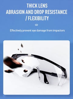 Generic Protective Wrap Safety Glasses  - Image 2