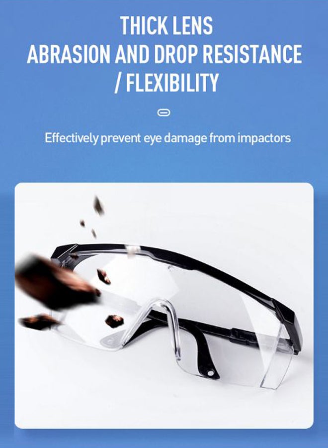 Generic Protective Wrap Safety Glasses  - Image 2