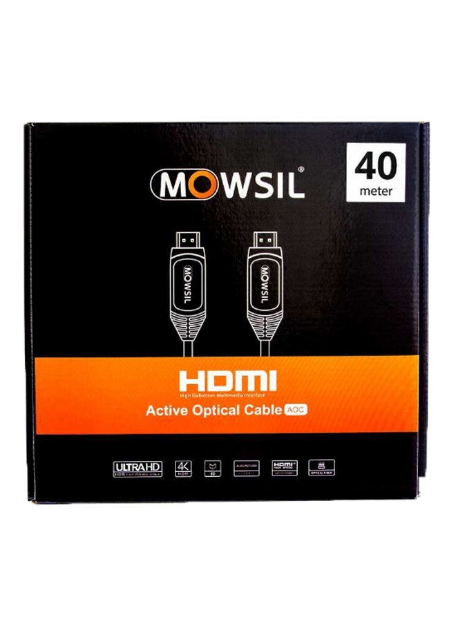 MOWSIL AOC HDMI Cable Black - Image 2