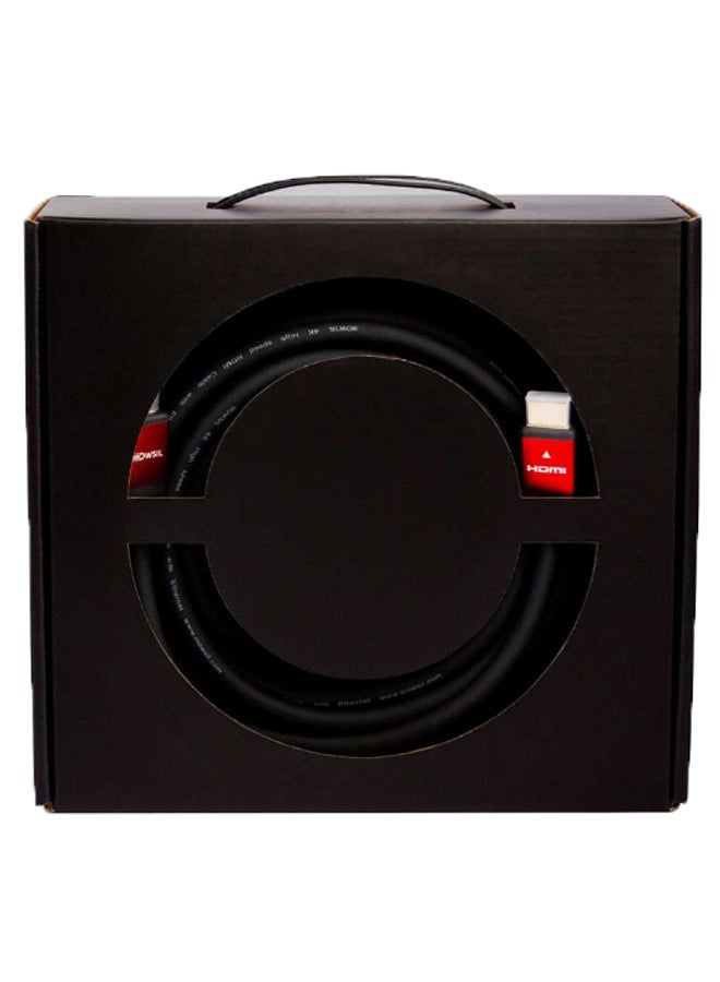 موسل كابل 4K HDMI أسود  - Image 2