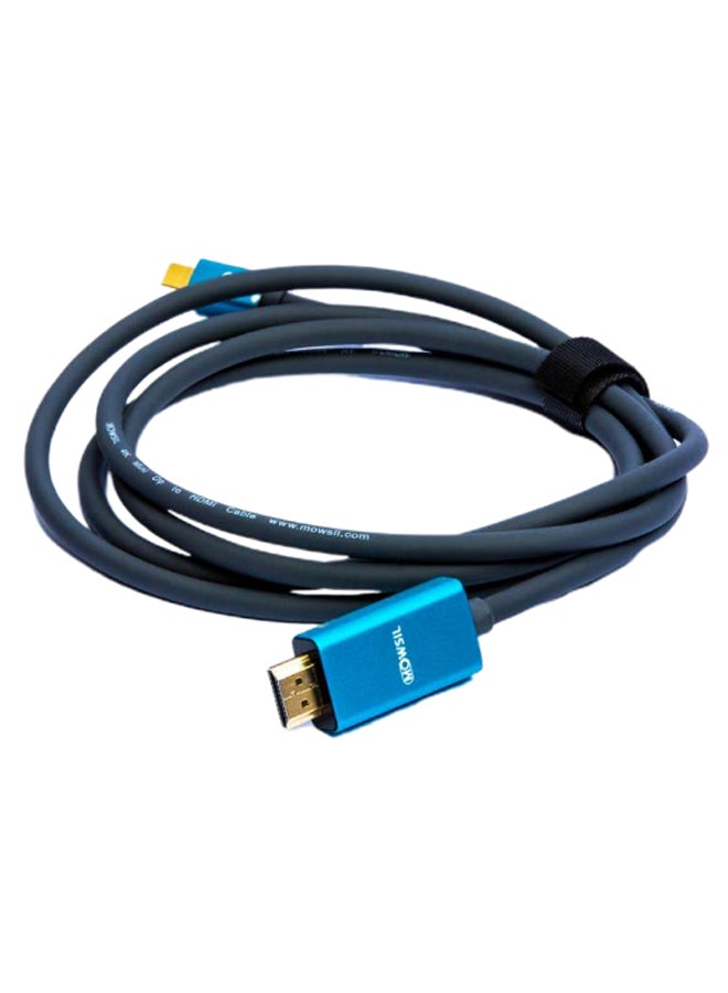 MOWSIL MDP To HDMI Cable Black - Image 1