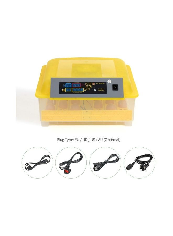 Generic 48-Cavity Egg Incubator 80W Yellow 52centimeter  - Image 2
