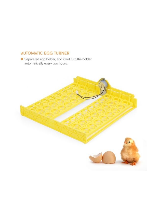 Generic 48-Cavity Egg Incubator 80W Yellow 52centimeter  - Image 4