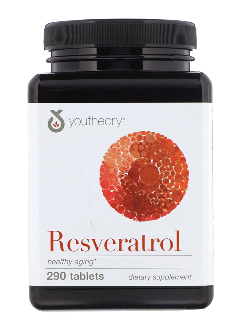 youtheory Resveratrol Healthy Aging - 290 Tablets