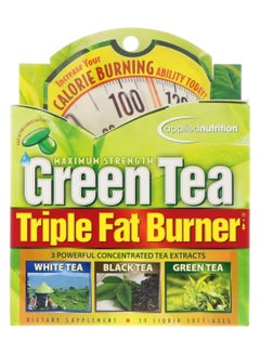 appliednutrition Green Tea Triple Fat Burner - 30 Liquid Soft Gels 