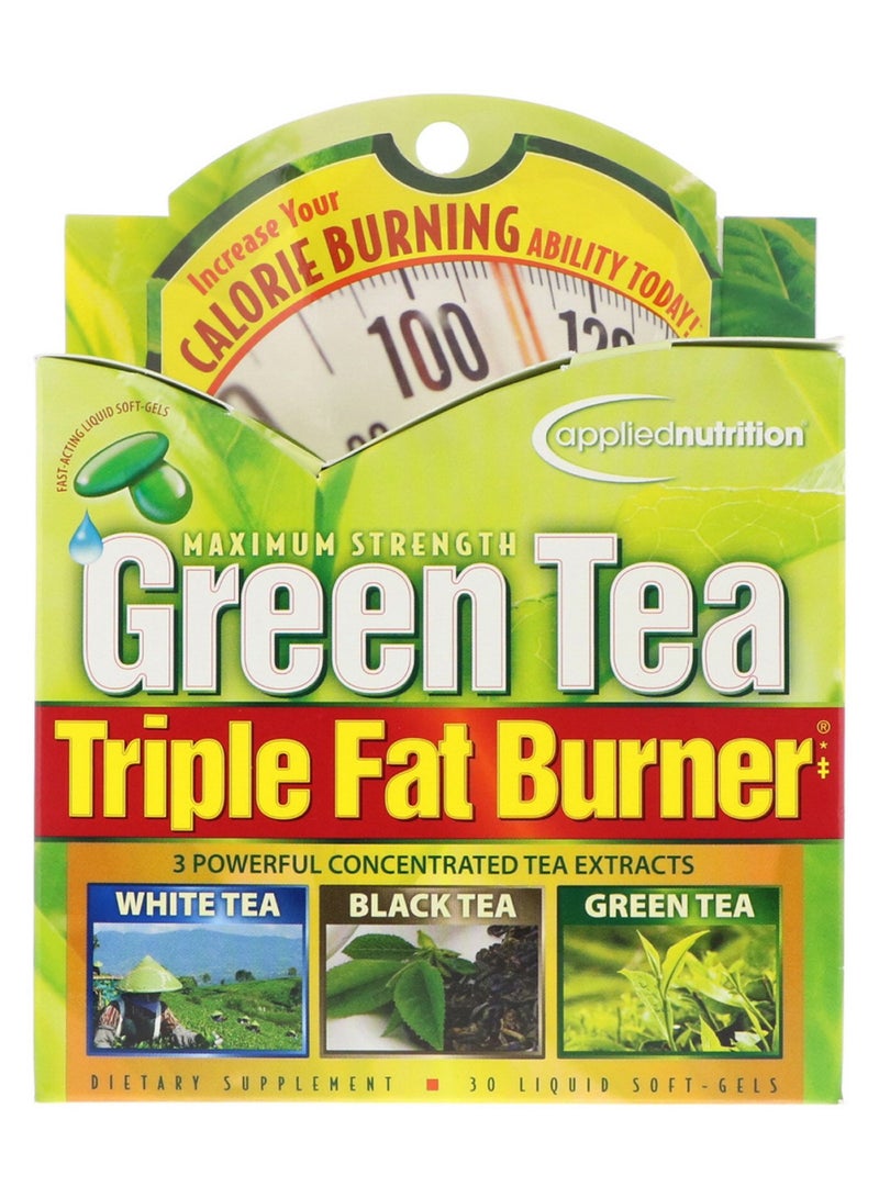 appliednutrition Green Tea Triple Fat Burner - 30 Liquid Soft Gels