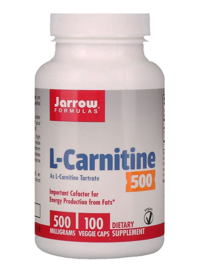 jarrow formulas L-Carnitine 500 - 100 Veggie Capsules