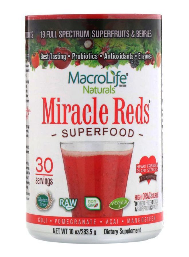 MacroLife Naturals Miracle Reds Superfood