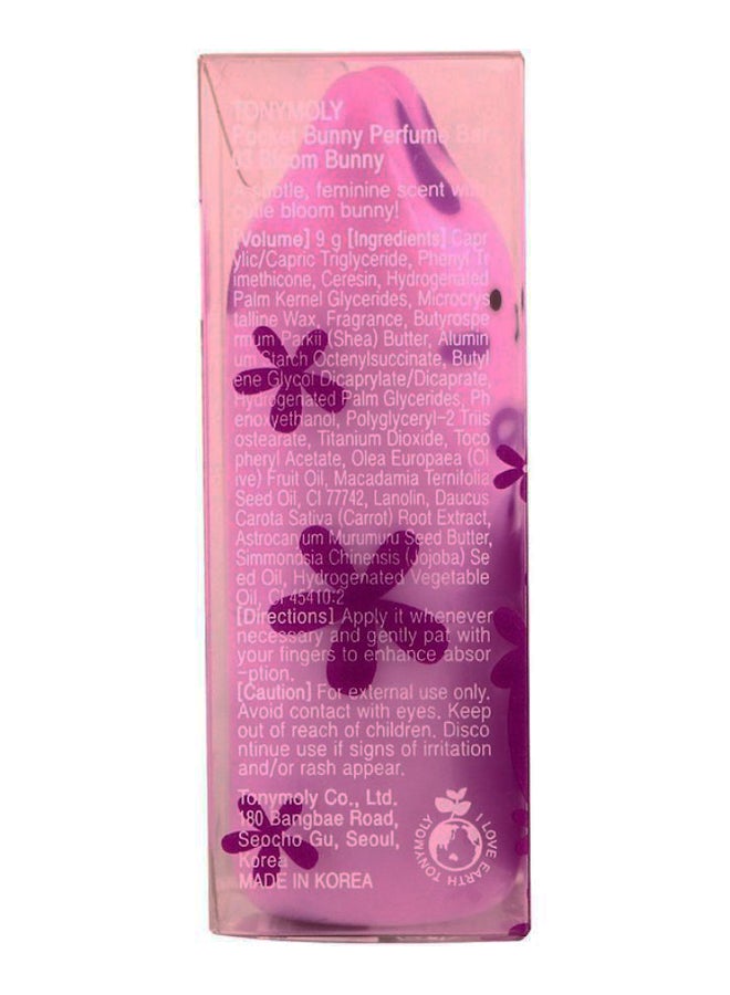 TONYMOLY Pocket Bunny Perfume Solid Perfume Bar 9grams  - Image 3