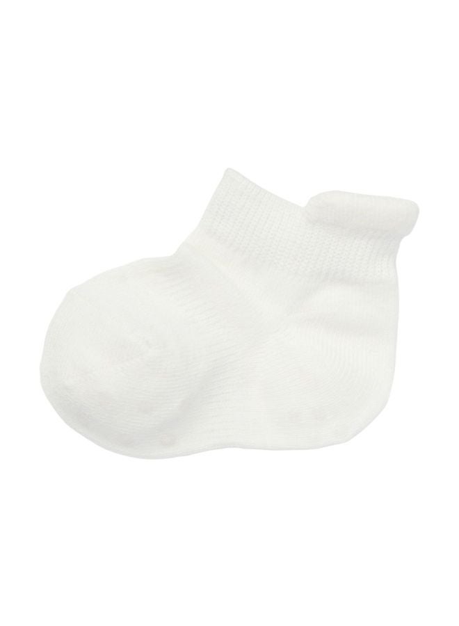 MUJI Fit All Sneaker Socks Off White  - Image 1