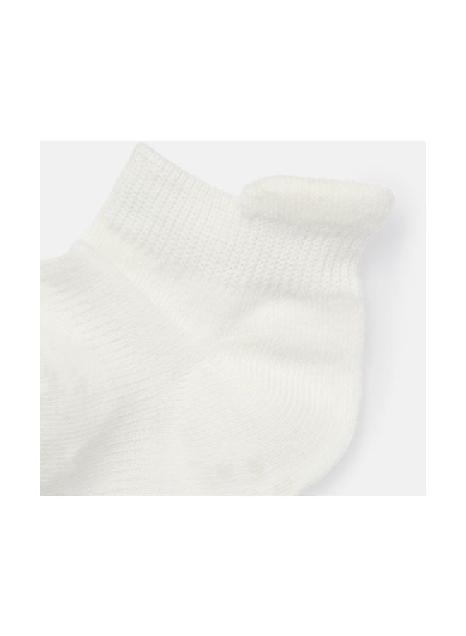MUJI Fit All Sneaker Socks Off White  - Image 2