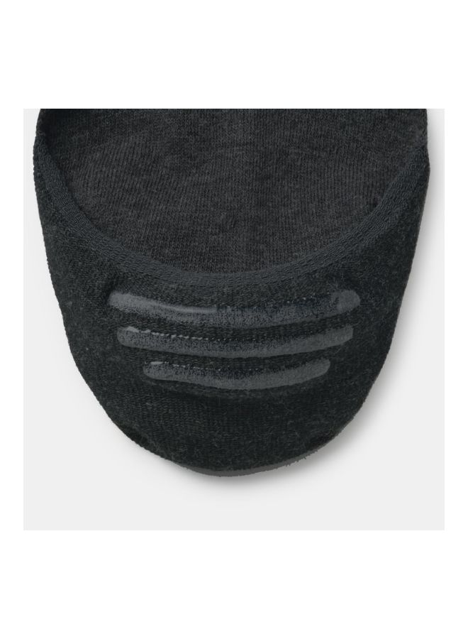 MUJI Non-Slip Foot Cover Socks Charcoal Grey  - Image 4