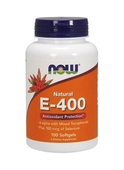 Vitamin E-400 Iu 100 Softgels