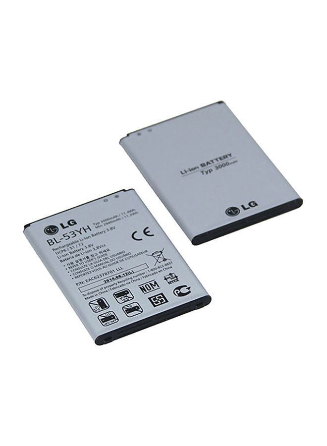 3000.0 mAh Replacement Battery For LG G3 D855 Multicolour