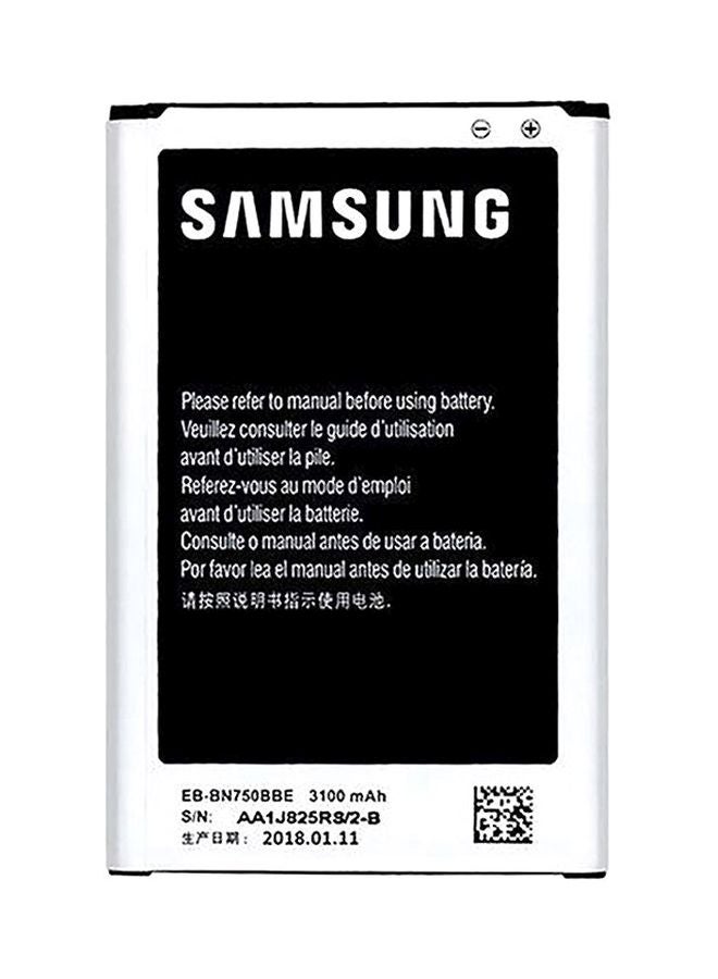 سامسونج - بطارية بديلة لهاتف سامسونج جالاكسي نوت 3 نيو N750/N7505/N7502 3100.0 mAh متعدد الألوان - Image 1